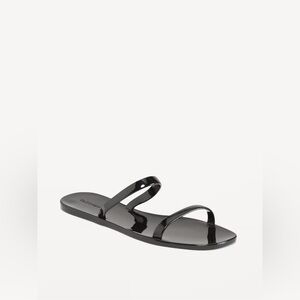 Jelly Slide Sandals • Size 8 • New with Tags✨